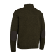 Deerhunter Herren Finley Strickpullover mit 1/2-Reißverschluss