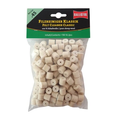 Ballistol Filzreiniger Klassik 150 Stück Kal. 45