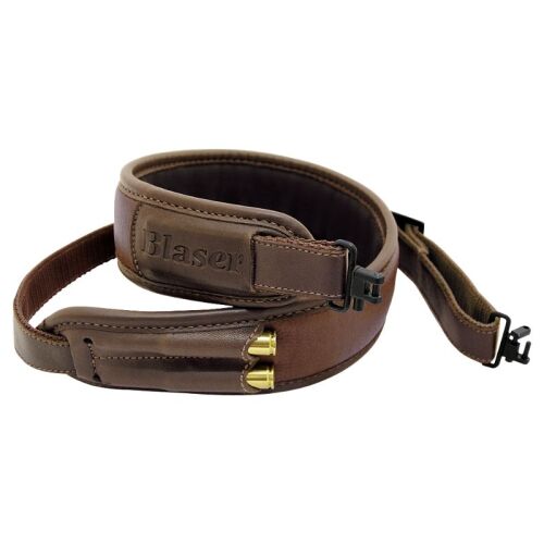Blaser Gewehrriemen Leder Braun