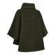 Deerhunter Damen Poncho Lady Wilder Loden Wood