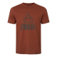 Härkila Herren T-Shirt Nature Autumn Orange