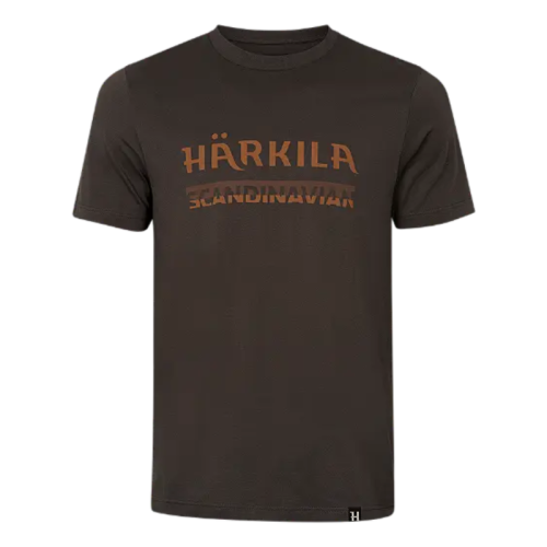 Härkila HerrenT-Shirt Skandinavian Shadow Brown