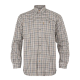 Härkila Herren Hemd Milford Blue/Beige Check