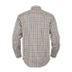 Härkila Herren Hemd Milford Blue/Beige Check