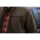Härkila Herren Fleecejacke Torsby Dark Brown