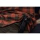 Härkila Herren Hemd Scandinavien Autumn Orange Check