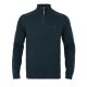 Härkila Merino-Pullover Vincent mit halbem Reißverschluss Dark Navy