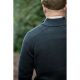 Härkila Merino-Pullover Vincent mit halbem Reißverschluss Dark Navy