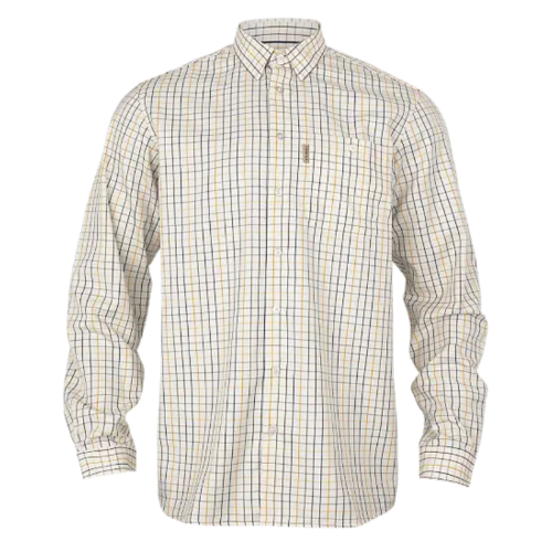Härkila Herren Hemd Haywood Arrowwood Yellow Check