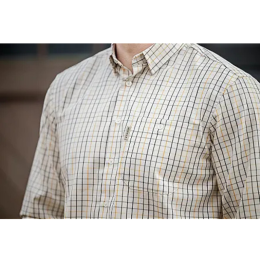 H&auml;rkila Herren Hemd Haywood Arrowwood Yellow Check