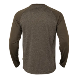 Härkila Herren Langarmshirt Kodiak CleverWool Dark...