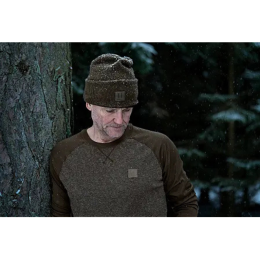H&auml;rkila Herren Langarmshirt Kodiak CleverWool Dark Hunting Green