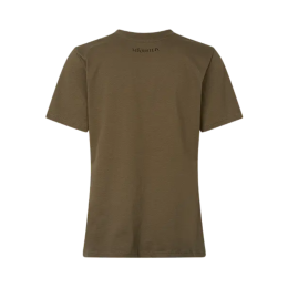 Härkila Damen T-Shirt Stag Badge Beech