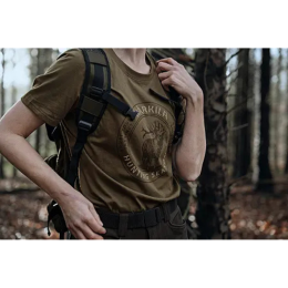 H&auml;rkila Damen T-Shirt Stag Badge Beech