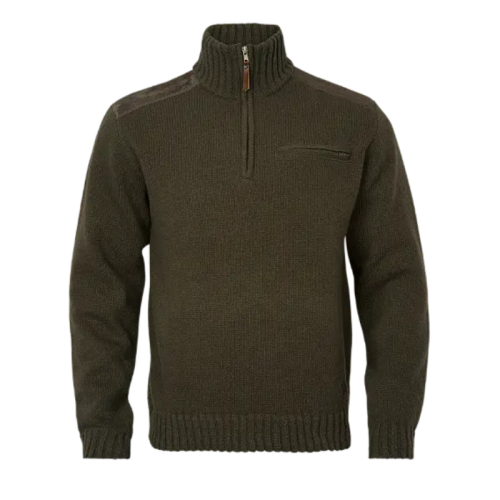 Härkila Herren Half-Zip Annaboda WSP Knit Willow Green
