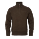 Härkila Herren Half-Zip Annaboda WSP Knit Demitasse Brown