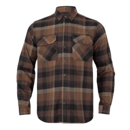 Härkila Herren Hemd Asmund Rust Brown Check