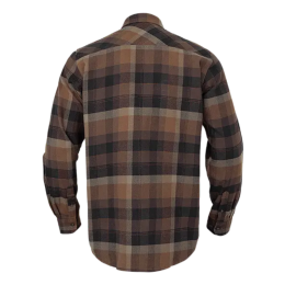 Härkila Herren Hemd Asmund Rust Brown Check