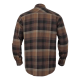 Härkila Herren Hemd Asmund Rust Brown Check