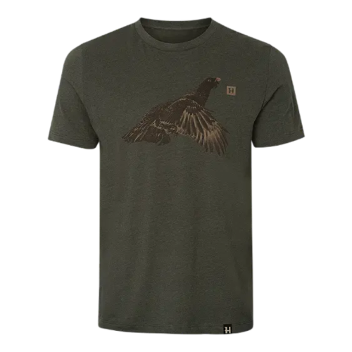 Härkila Herren T-Shirt Topp Forest Night Grouse