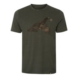 Härkila Herren T-Shirt Topp Forest Night Grouse