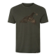 Härkila Herren T-Shirt Topp Forest Night Grouse