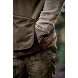H&auml;rkila Herren Weste Skye Shooting Willow Green/Shadow Brown