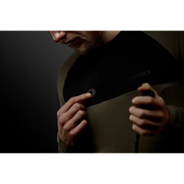 H&auml;rkila Herren Langarmshirt Heat USB-C Willow Green/Black
