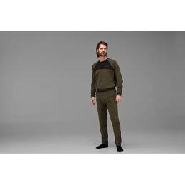 H&auml;rkila Herren Langarmshirt Heat USB-C Willow Green/Black