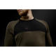 Härkila Herren Langarmshirt Heat USB-C Willow Green/Black