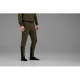 Härkila Herren Lang-Unterhose Johns heat USB-C Willow Green/Black