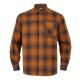 Härkila Herren Hemd Folke Maple Check
