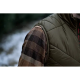 Härkila Herren Weste Heat Insulated Willow Green/Shadow Brown