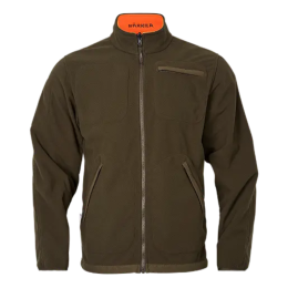 H&auml;rkila Herren Fleecejacke Kamko Blaze (Reversible) Orange Blaze/Willow Green