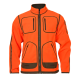 Härkila Herren Fleecejacke Kamko Blaze (Reversible) Orange Blaze/Willow Green