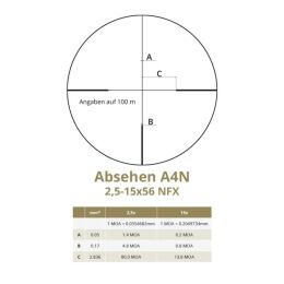 DDoptics Zieloptik Nighteagle 2,5-15x56  N-FX New Absehen...