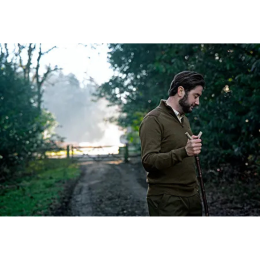 Seeland Herren Pullover Pine mit halben Rei&szlig;verschluss Light Pine