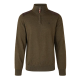 Seeland Herren Pullover Pine mit halben Reißverschluss Light Pine