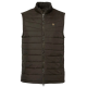 Chevalier Herren Weste Quintin Padded Leder Braun