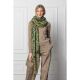 Habsburg Damen Schal aus Cashmere Hirsch Hbg Grün