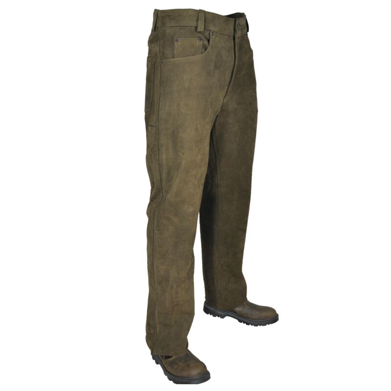 Hubertus 5-Pocket Lederhose Trapper 52