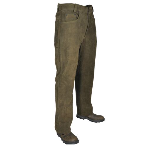 Hubertus 5-Pocket Lederhose "Trapper" 26