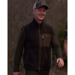 Chevalier Herren Weste Pax Light Pile Brown