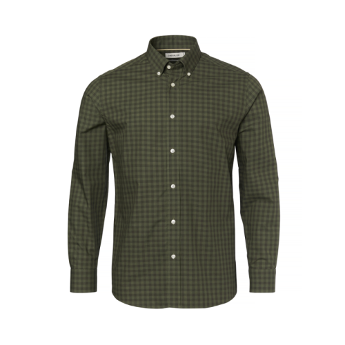 Chevalier Herren Shirt Betley Regular Fit Glade Green Checked