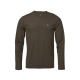 Chevalier Herren T-Shirt Stalker Technical Longsleeve Fallow Brown