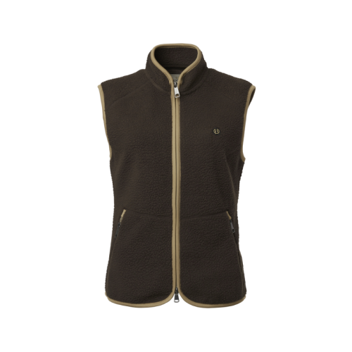 Chevalier Damen Weste Pax Light Pile Leather Brown