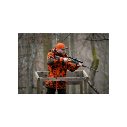 Rascher Loden-Cap Prestige orange/d.braun