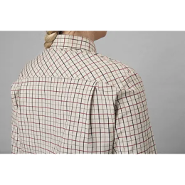 Seeland Damen Bluse Kerry Estate Blue/Pine Green Check