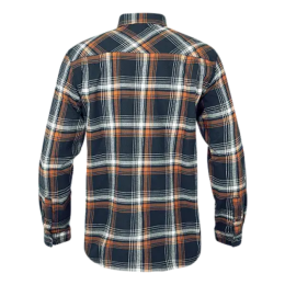 Seeland Herren Hemd Glen Dark Brown/Camel Check