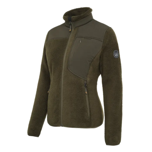 Beretta Damen Fleeceweste Halifax Sherpa Green Moss